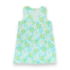J. Jill Love Linen Floral Summer Dress Sleeveless Multicolor Size Large Petite‎